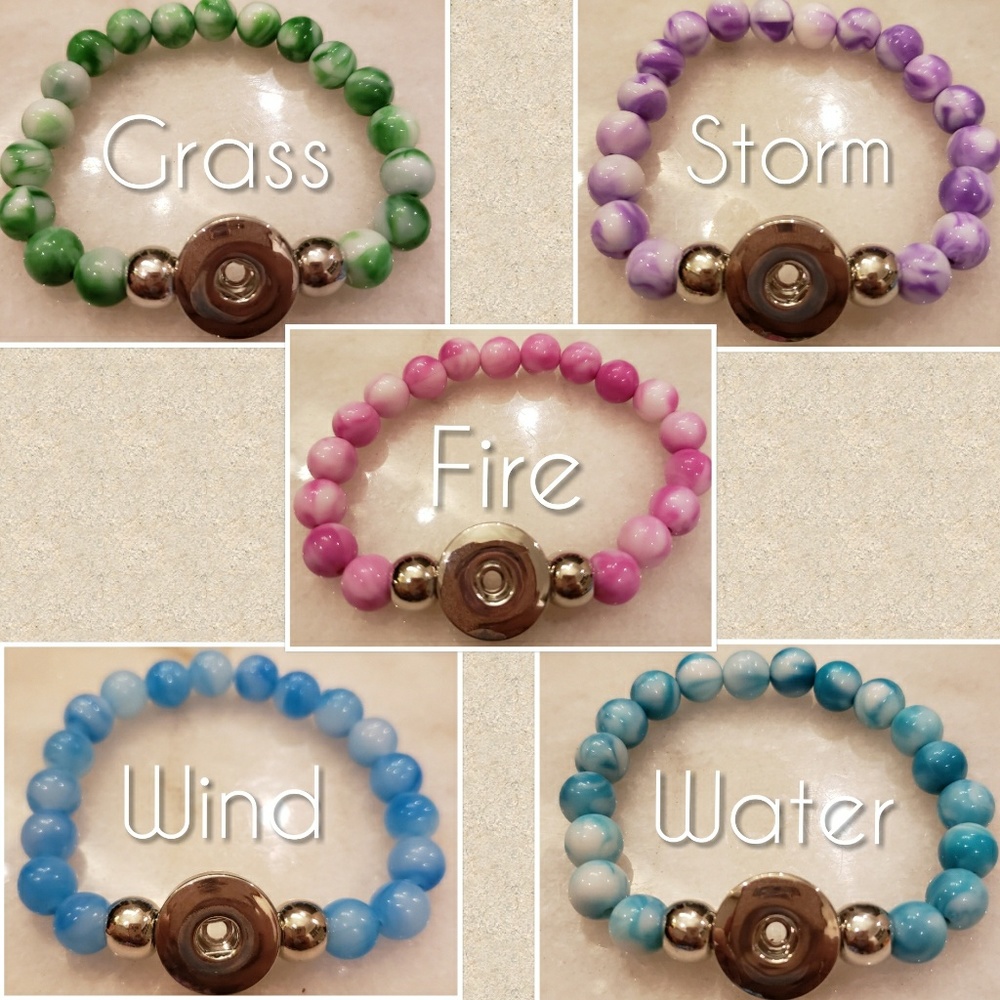 Interchangeable button beads and bracelets. - Picture 3 of 8